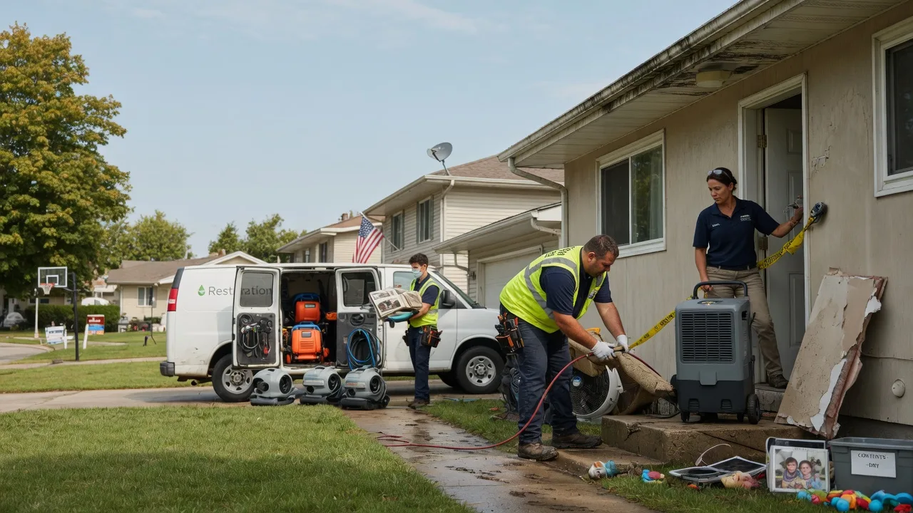 Water Damage Restoration in Alabama near me